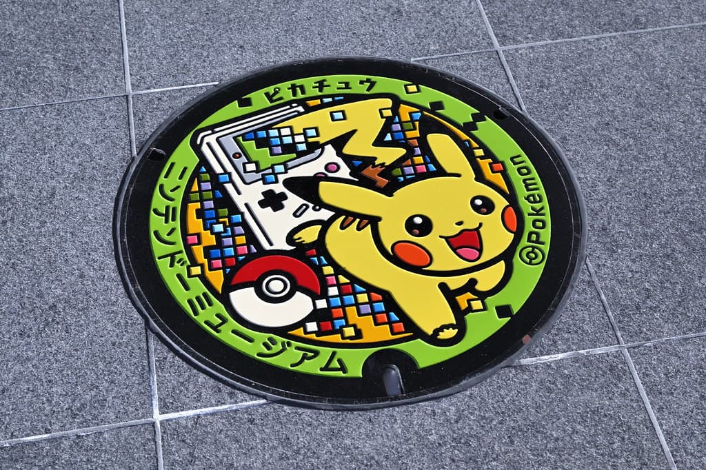 寶可夢人孔蓋：400 個藏在你腳底下的藝術品